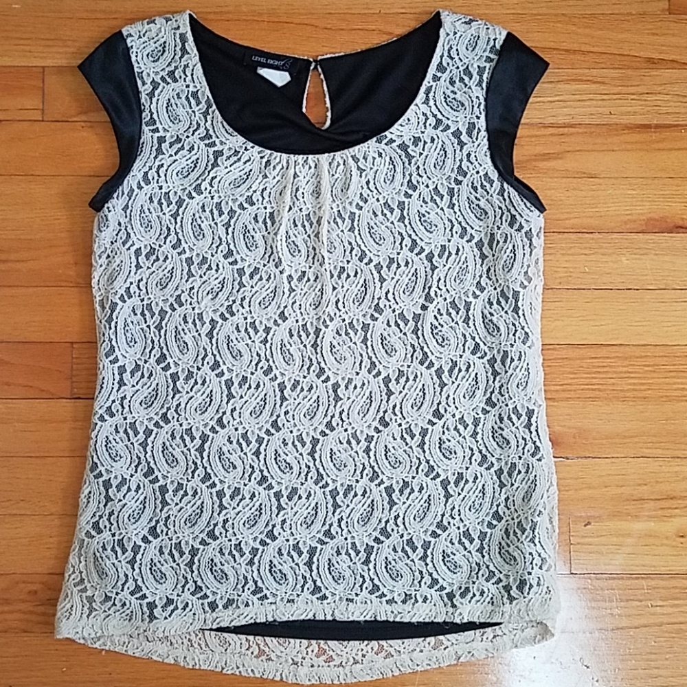 Level Eight  Sleeveless Top sz medium